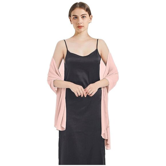Shawl Wraps Scarves for Formal Evening Party Dress J-light Pink - Picture 4 of 6